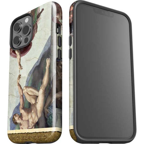 Creation of Adam by Michelangelo iPhone 15 Pro Max Impact Case